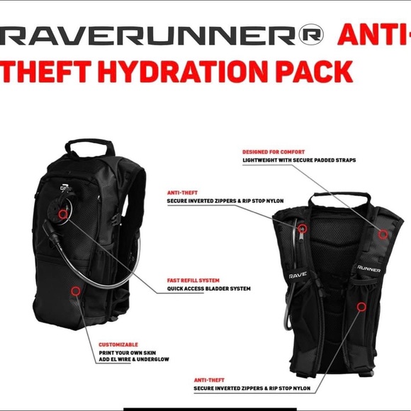 Gen Z anti-theft hydration pack - Picture 3 of 4